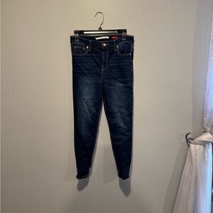 Celebrity Pink Dark Wash Skinny Jeans